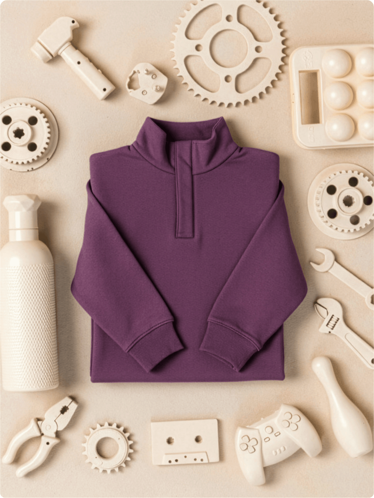 High Neck Sweatshirts