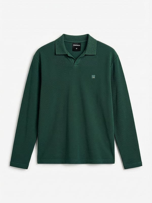 Full Sleeve Pique Polos